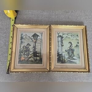 Vintage Gold Framed Art Prints
